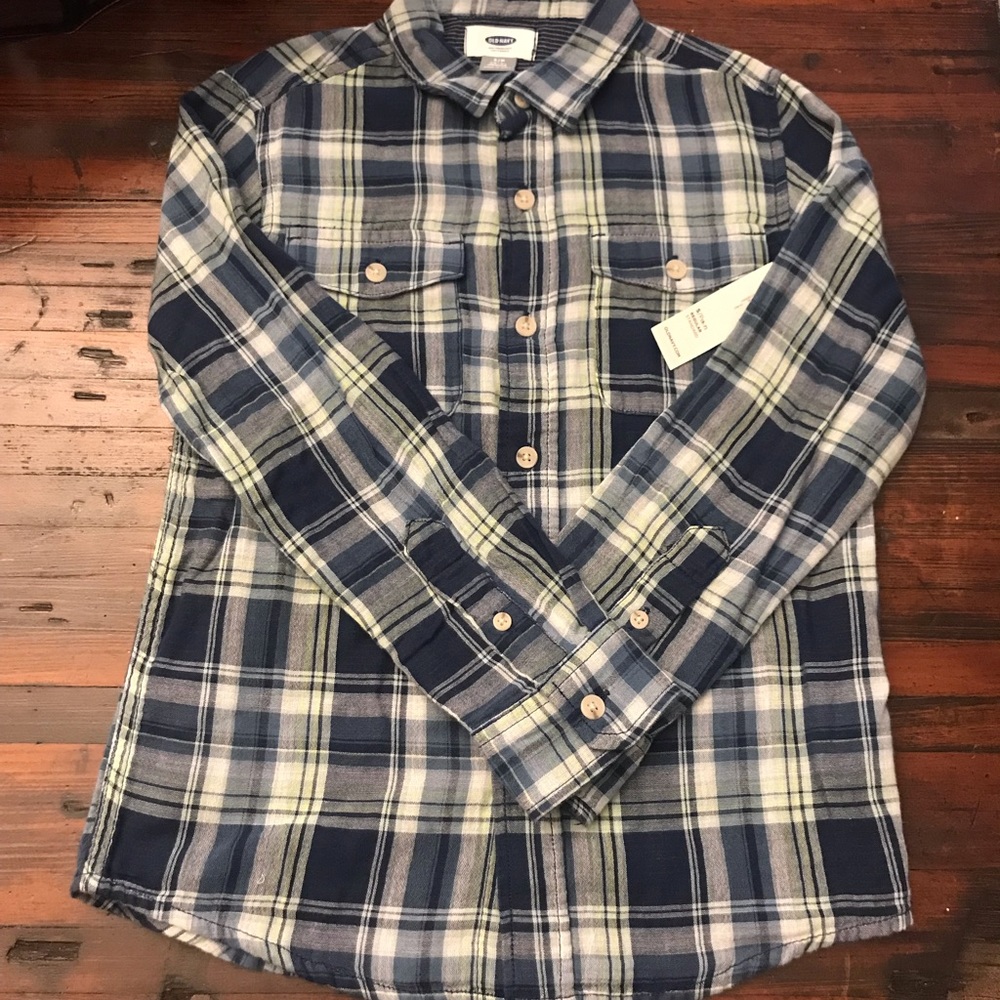 NWT Old Navy Plaid Shirt Size S